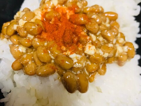 麻婆納豆ご飯